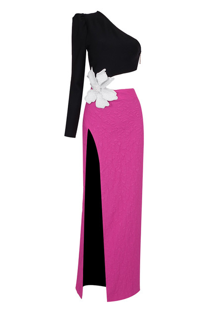 ワンピース Crayme, 3way Sleeve Flower Dress 23 Wryran Women's Halloween Skull Print Maxi Dresses Summer