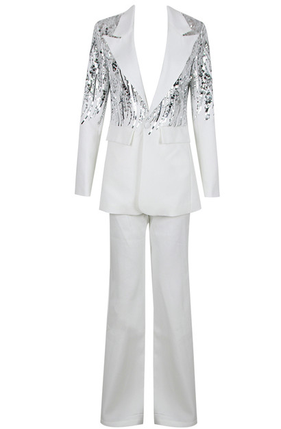New Womens Glitter Sequin Blazer Suit Open Coat Jacket Ladies Party Outwear  Fast | Fruugo SA
