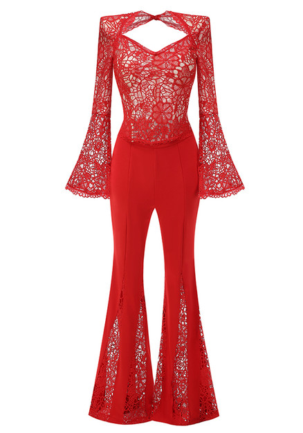 Aethwy Draped Two Piece Jumpsuit main image 1