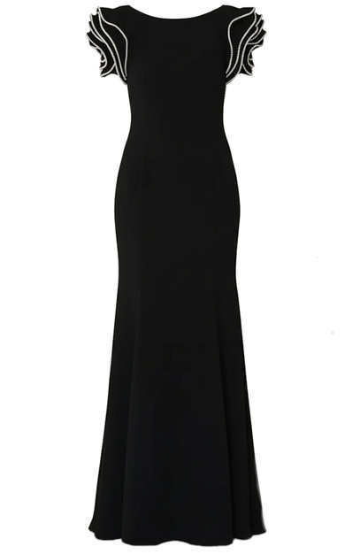 strapless open back dress Red Sparkly Deep V Open Back Prom Dress – SS303 – Viniodress main image 0