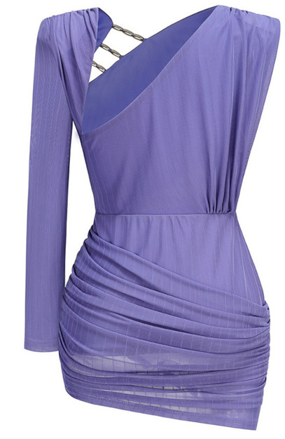 low cut purple dress Purple Halter Maxi Dress