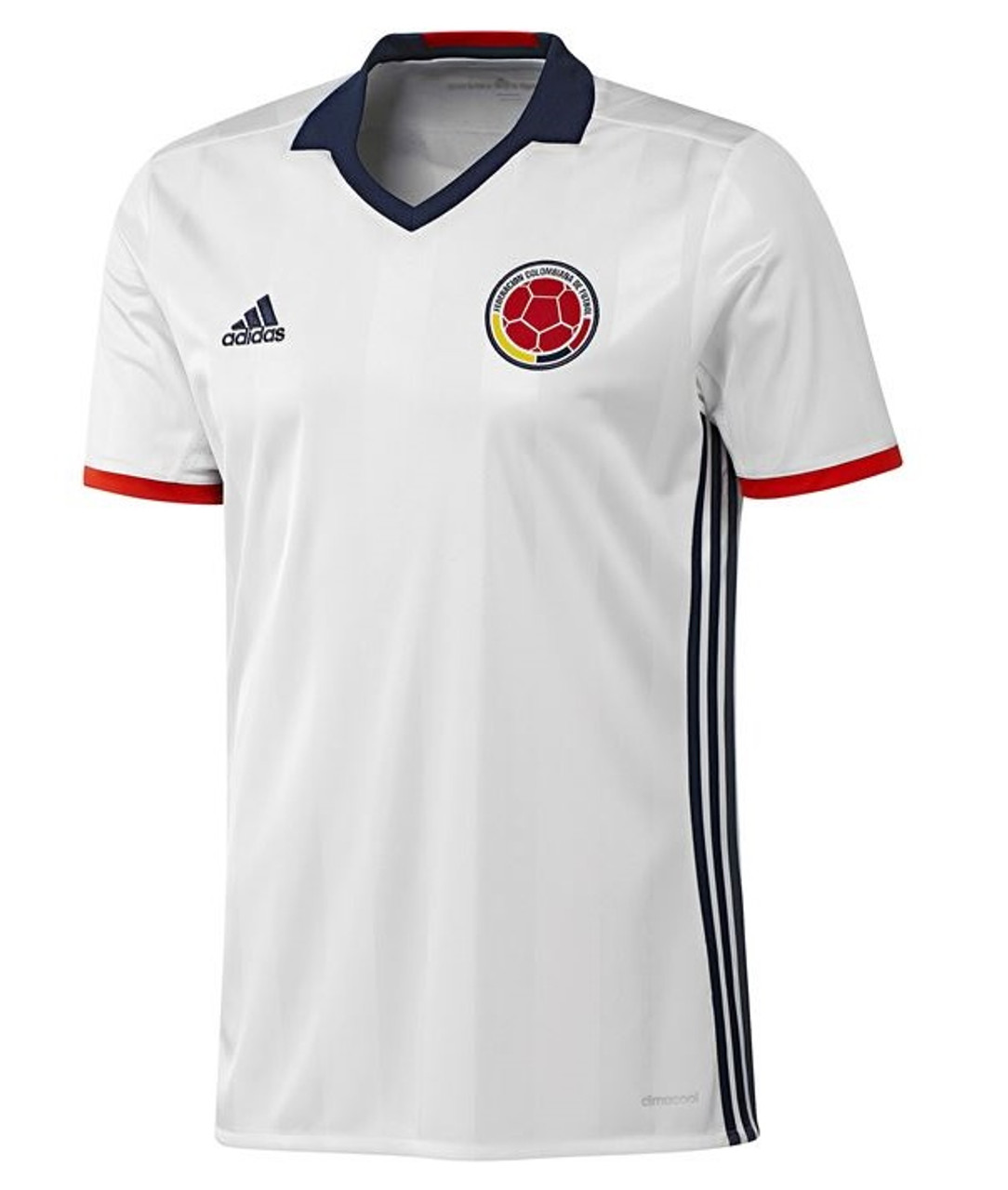 red colombian soccer jersey