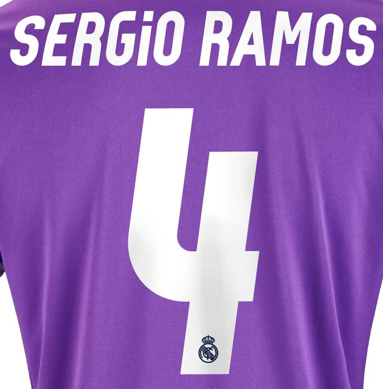 Buy Soccer Shoes Real Madrid Sergio Ramos #4 Nameset (010623) ohp soccer