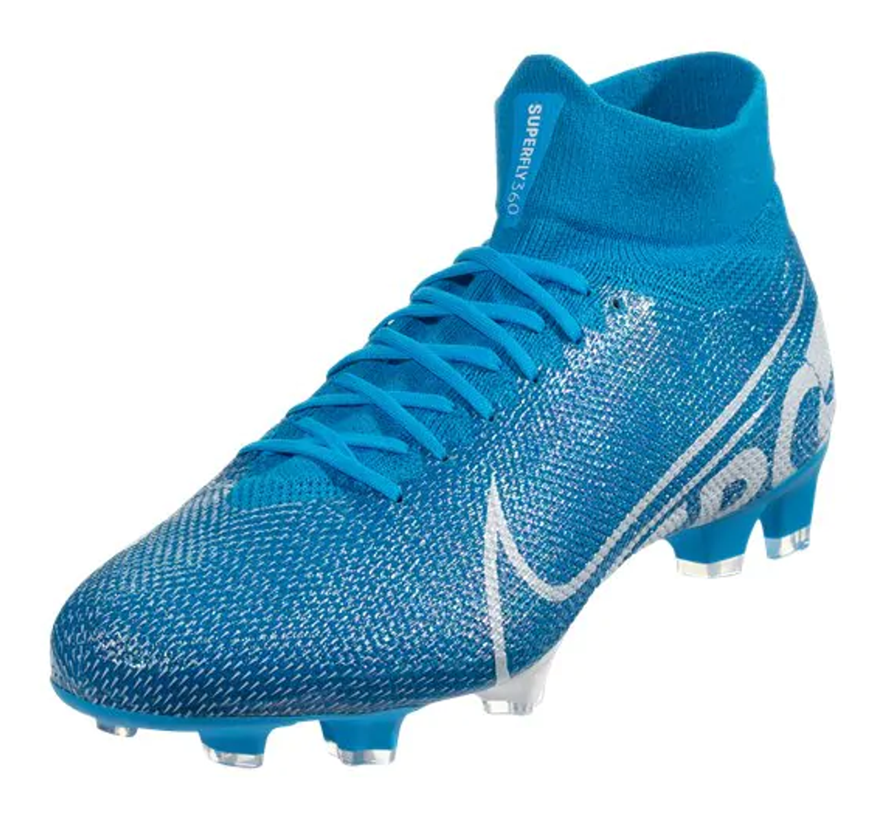 Fotbollssko för gräs Nike Jr. Superfly 6 Elite FG för ungdom.