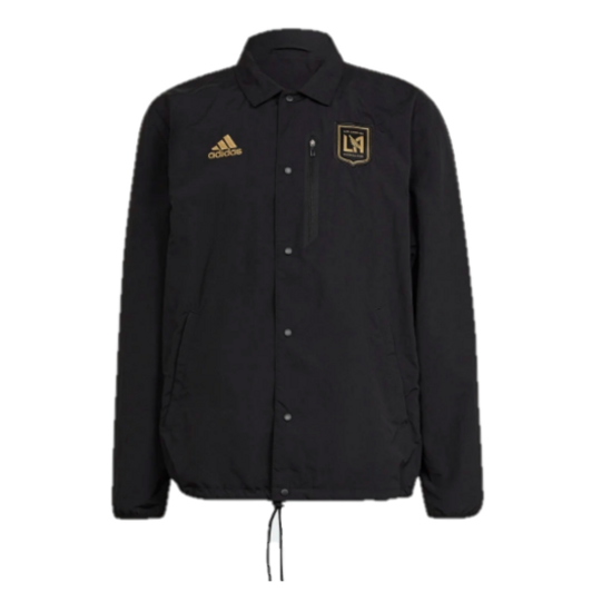 adidas LOS ANGELES FC Creator Tee, Black-Gold, Men's