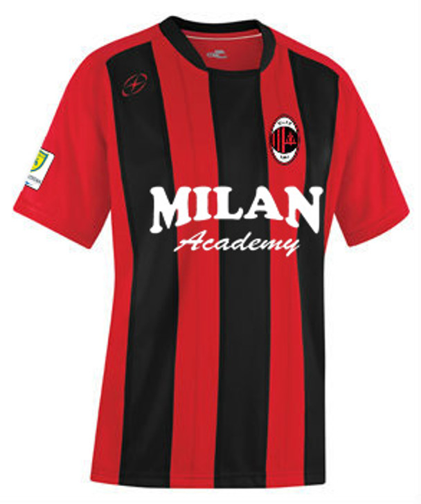 Milan club/academy patch and numbering included. SPECIFY NUMBERING TO SIZES on the Order Confirmation page which is at the end of the check-out process.  Please provide the information in the space named Order Instructions/Comments

*Please note-changes cannot be made over the phone.  In the event of a change in the order, a new order must be placed and the current order will be cancelled.