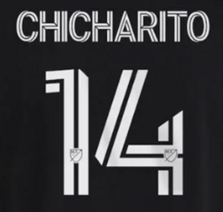 LA Galaxy Chicharito #14 Nameset - (010623)