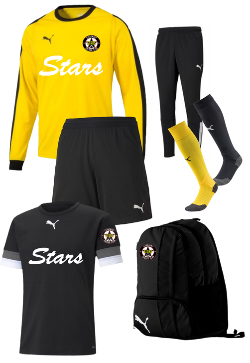 Claremont Stars Youth Goal Keeper Kit - Puma Liga GK Jersey