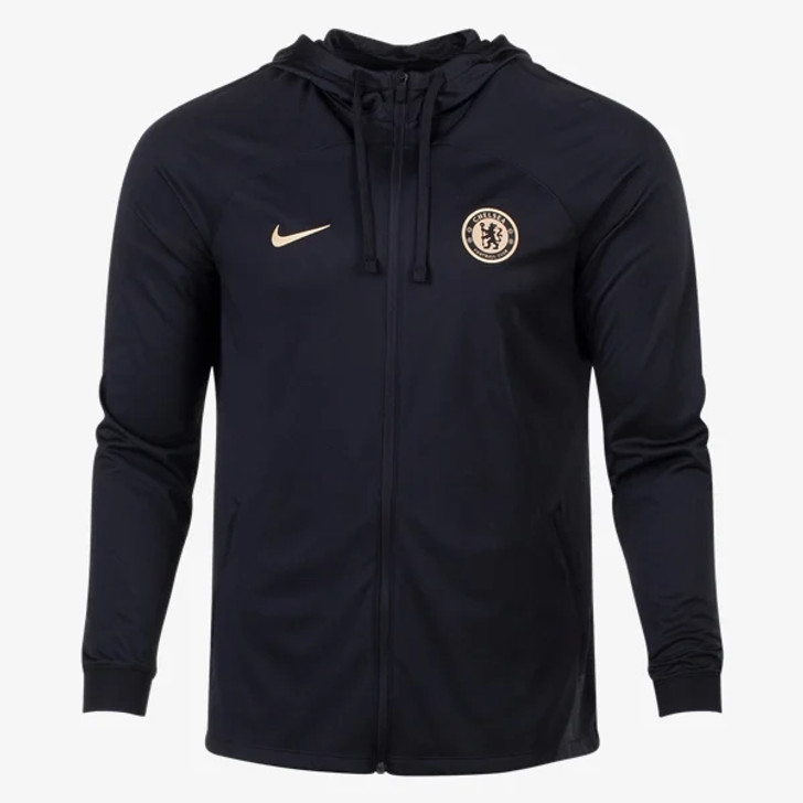 Nike Men's Chelsea FC Strike Track Full Zip Jacket - Black (121522)