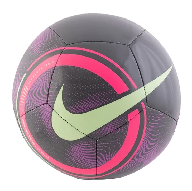 Nike Phantom Pitch Ball - Grey/Pink/Purple/Lime CQ7420 068