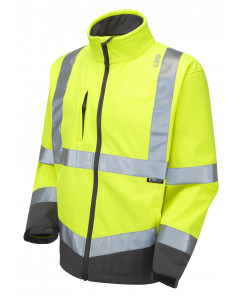 LEO Buckland EcoViz Softshell Jacket Yellow