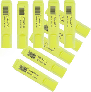 Pack of Yellow Highlighter Pens