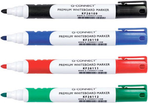 Fine Tip White Board Markers - Assorted Colours