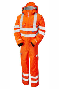 Pulsar PR505 HV Orange Waterproof Coverall