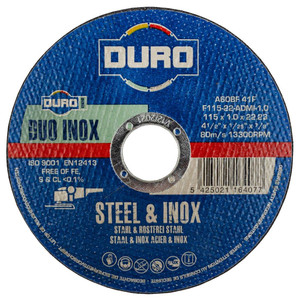 Duro Metal Cutting Disc - 230mm - 22.2mm bore