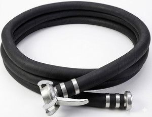 3" Blower Hose Assembly with Bauer Type Coupling 4m