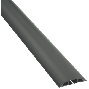 Light Duty Floor Cable Cover 1.8m Black