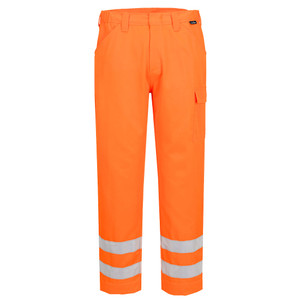 Portwest EST46 Essential Hi-Vis Combat Trouser Regular Orange