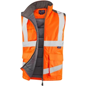 Leo Torrington Ecoviz Bodywarmer Orange