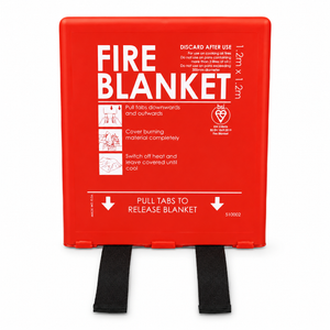 Fire Blanket 1.2 x 1.2 - Hard Case