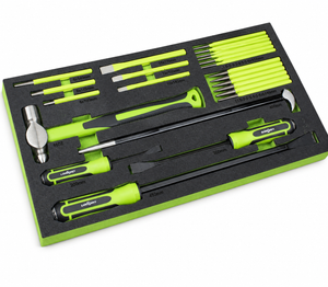 Siegen Pry Bar, Hammer & Punch Set with Tool Tray 23pc