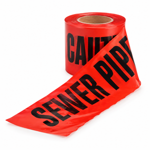 Underground Warning Tape - Sewer Pipe