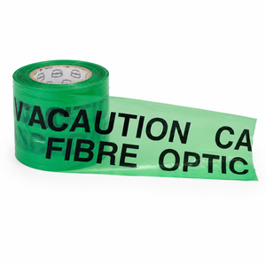Underground Warning Tape - Fibre Optic Cable