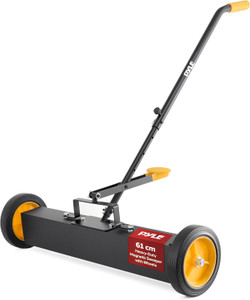 Pyle Magnetic Sweeper with Wheels 61cm