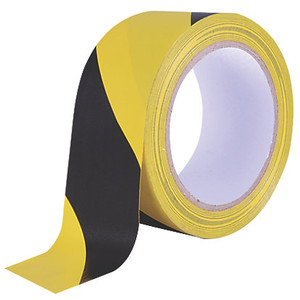 Hazard Warning Tape Yellow/Black