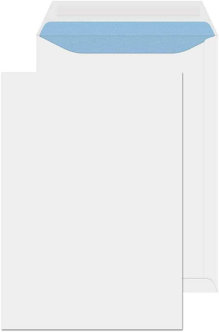 A4 Self Seal White Pocket Envelopes No Window - Pack of 25
