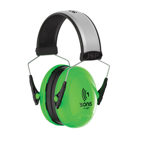 Sonis 1 Adjustable Extra Visibility Ear Defenders 27dB SNR
