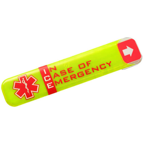 Vital ID Emergency ID ICE Tag Saturn Yellow WSID01
