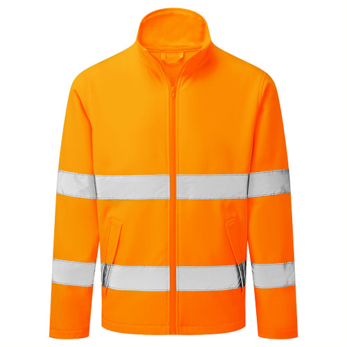 Portwest ES428 Essential Hi-Vis Softshell Jacket (2L) Orange