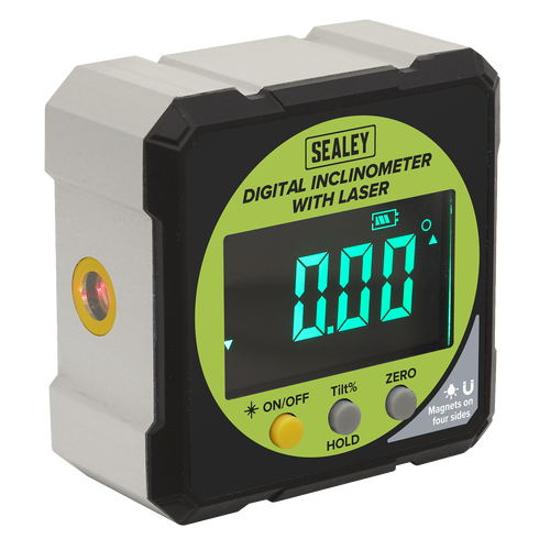 Digital Inclinometer with Laser