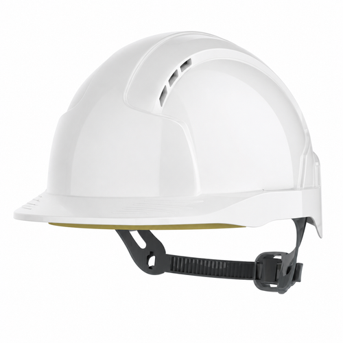 JSP EVO 2 Mid Peak Vented Helmet White