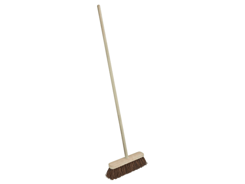 Stiff Bassine Broom Complete 60" Handle