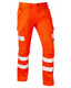 Kingford EcoViz Stretch Poly/Cotton Cargo Trouser Orange