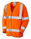 Leo Shirwell EcoViz Sleeved Vest Orange