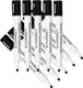 Drywipe Marker Pen Black (10 Pack)