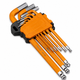 Imperial Long Ball-End Hex Key Set 9pc