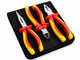 VDE Pliers Set with Pouch, 3 Piece