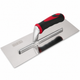 Plasterer's Finishing Trowel Stainless Steel Soft Grip Handle 14 x 4.3/4in