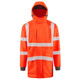 Leo Clovelly EcoViz 15K Performance+ Breathable Anorak Orange with NWP Logo