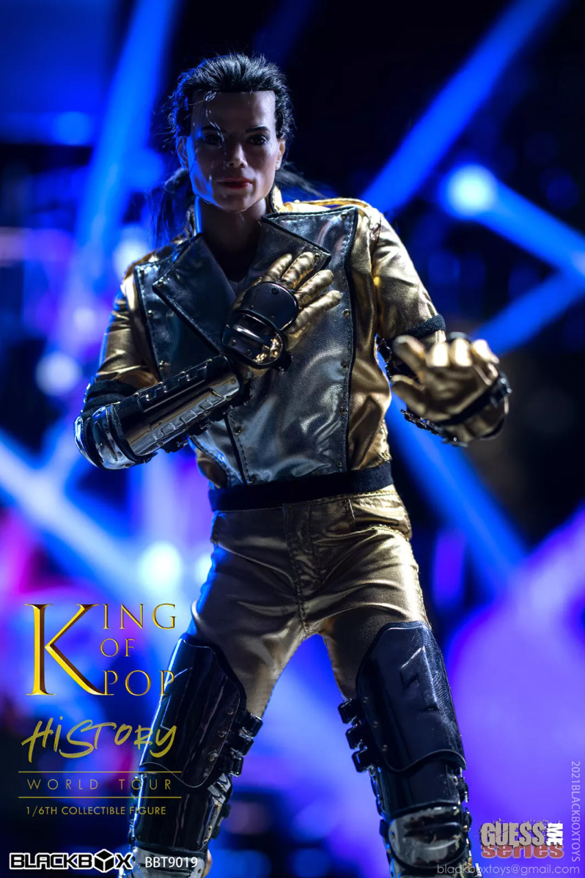 Black Box Toys 1/6 Michael World Tour Singer Action Figure MJ