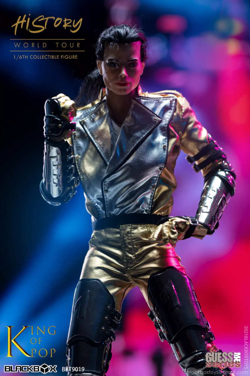 Black Box Toys 1/6 Michael World Tour Singer Action Figure MJ