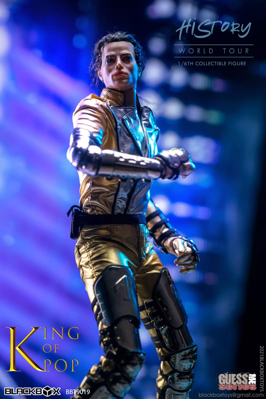 Black Box Toys 1/6 Michael World Tour Singer Action Figure MJ