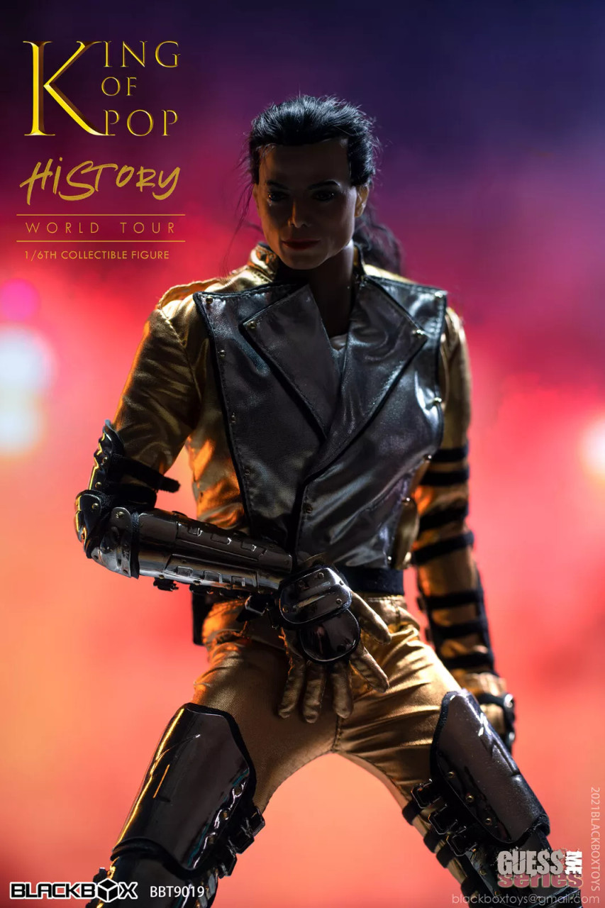 Black Box Toys 1/6 Michael World Tour Singer Action Figure MJ