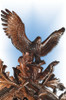 Hones | 8667-8tnu | 36''H | Hunting Eagle | Traditional | cuckoo clock | eagle Hones | 8667-8tnu | 36''H | Hunting Eagle | Traditional | cuckoo clock | eagle