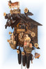 Cuckoo Clock chalet style 20 inch Cattle Drive by August Schwer right side Cuckoo Clock chalet style 20 inch Cattle Drive by August Schwer right side