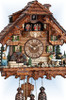 Hekas | 3734-8 | 15''H | Forest Mill | Chalet style | cuckoo clock | close up